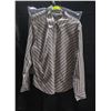 2 NEW EXPRESS S 7/8 STRIPED BUTTON UP
