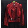 NEW VINTAGE LEGEND POP M WOMENS RED BLAZER W BELT