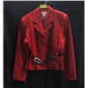 NEW VINTAGE LEGEND POP L WOMENS RED BLAZER