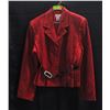 NEW VINTAGE LEGEND POP L WOMENS RED BLAZER