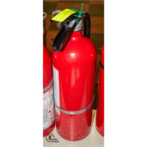 FULLY CHARGED FIRE EXTINGUISHER