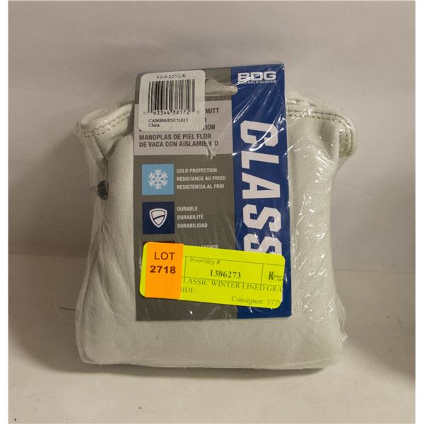 BDG CLASSIC WINTER LINED GRAIN COWHIDE