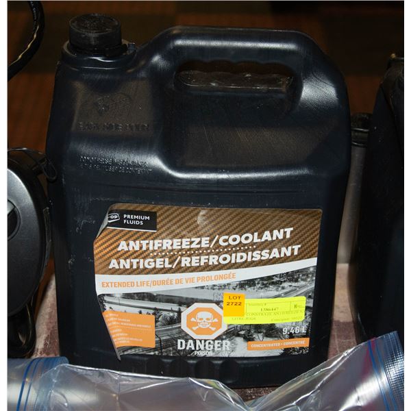 CO-OP CONSTRATE ANTIFREEZE 9.46 LITRE JUGS
