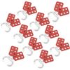 NEW 10 PACK LOCKOUT TAGOUT HASP 6 HOLES