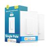 NEW MEROSS SMART WIFI WALL SWITCH SINGLE POLE