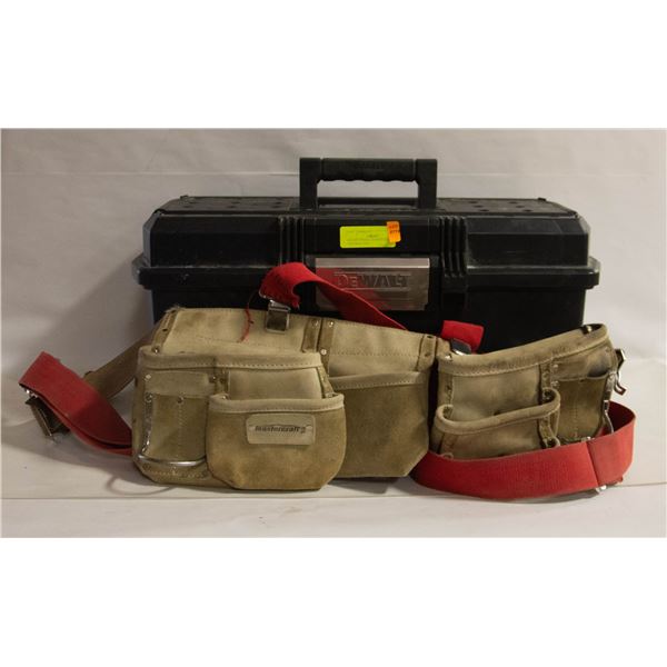 ESTATE TOOLS - 24 INCH DEWALT TOOLBOX AND