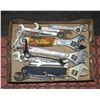 ESTATE TOOLS - CRESCENT WRENCHES AND ADJUSTABLE
