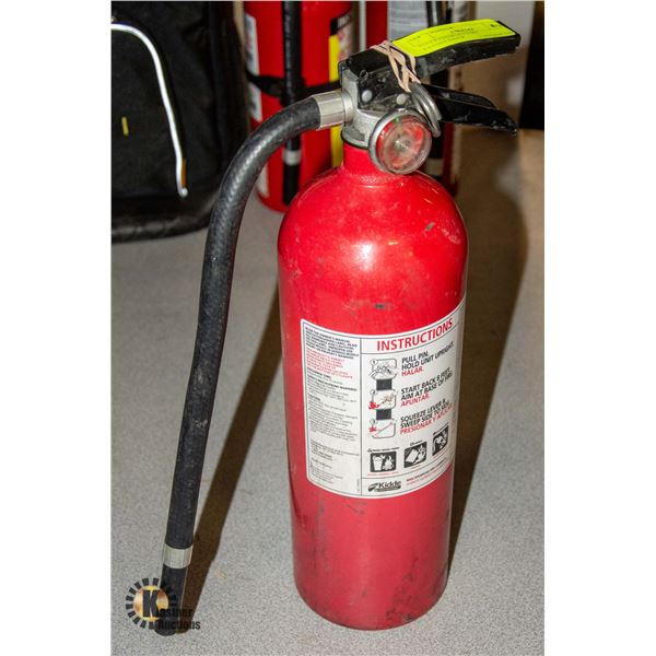 FULLY CHARGED FIRE EXTINGUISHER