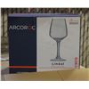 Image 1 : CASE WITH 4 BOXES OF 6 ARCOROC WINE GLASSES