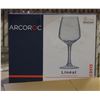 Image 1 : CASE WITH 4 BOXES OF 6 ARCOROC WINE GLASSES