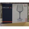 Image 1 : CASE WITH 4 BOXES OF 6 ARCOROC WINE GLASSES