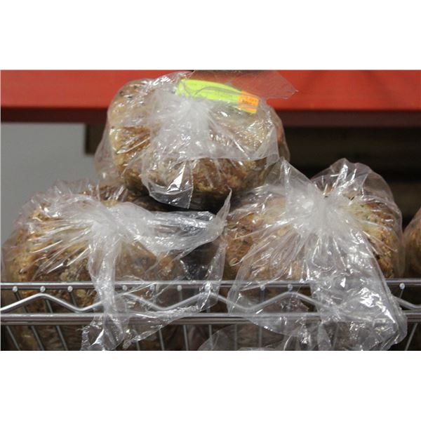 3 PREVIOUSLY FROZEN LOAFS OF BREAD