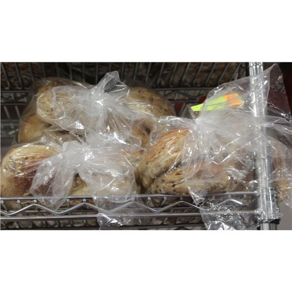 3 PACKS OF PREVIOUSLY FROZEN BUNS