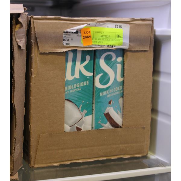 BOX W/ 12 946 ML SILK ORGANIC COCONUT MILK