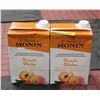 Image 1 : TWO 1.4L  MONIN BLENDER READY FRUIT SMOOTHIE