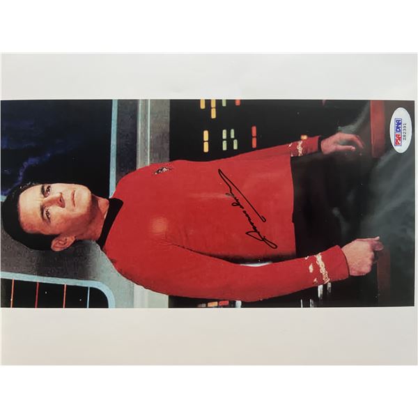 Star Trek James Doohan signed photo. GFA authenticated. 8x10 inches
