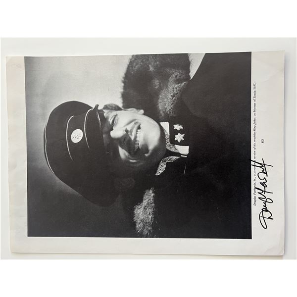Prisoner of Zenda Douglas Fairbanks Jr. signed promo photo