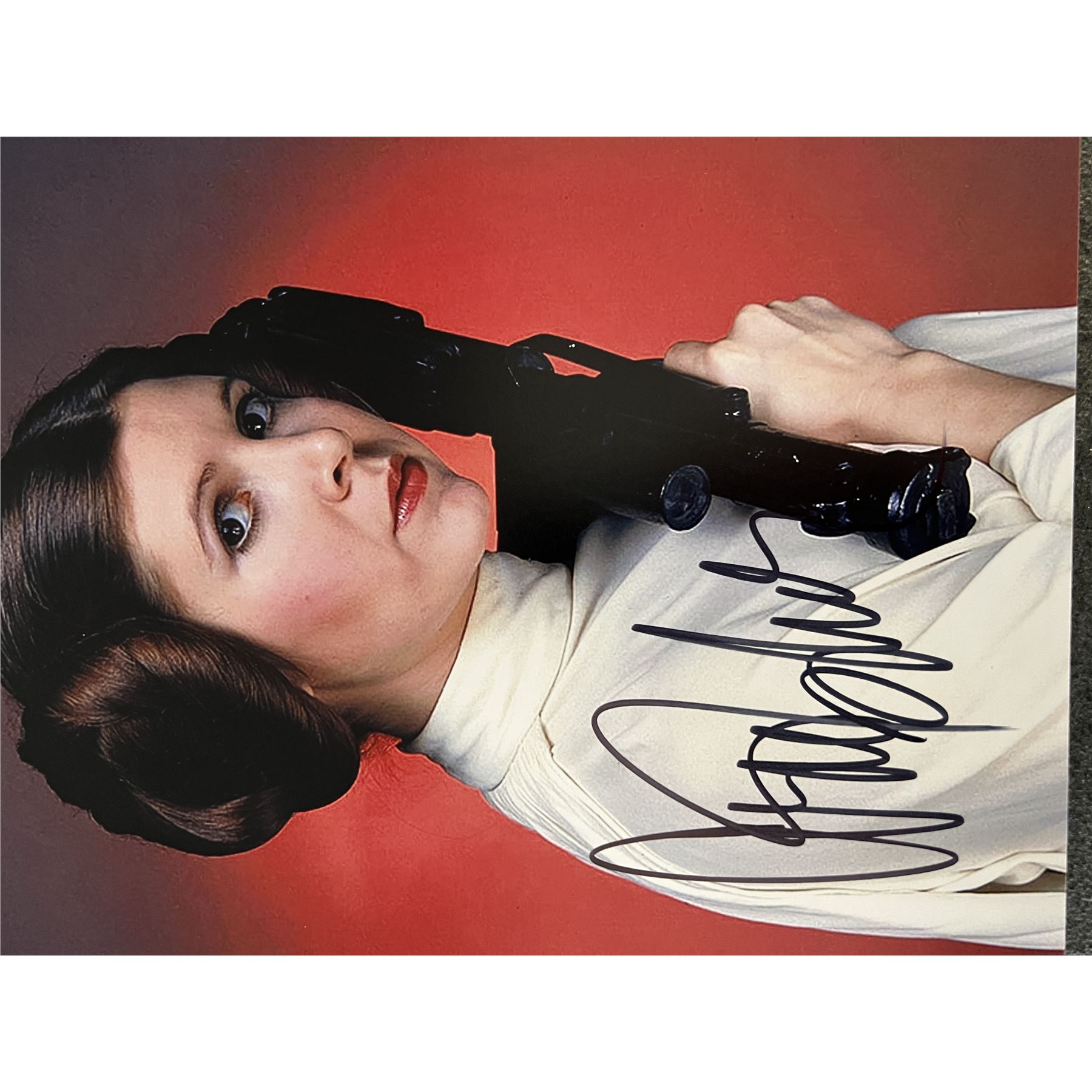 CARRIE FISHER signed autographed photo Star Wars COA Hologram main image 0