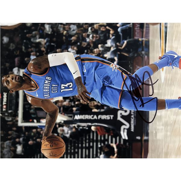 Paul George signed photo