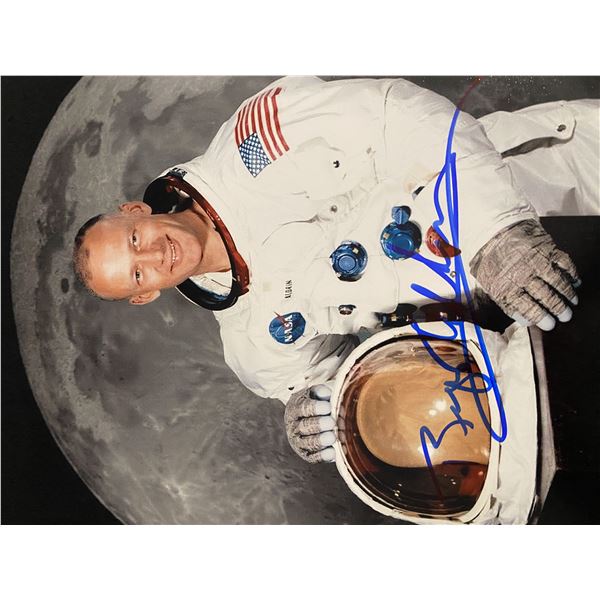 Astronaut Buzz Aldrin signed photo