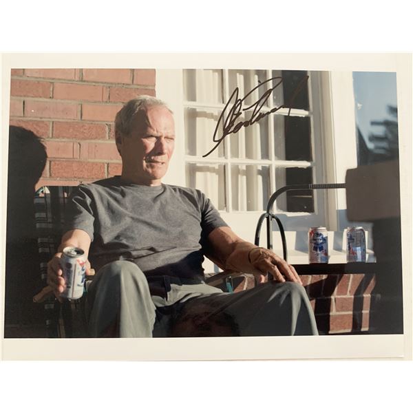 Clint Eastwood signed photo