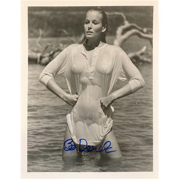 Bo Derek signed photo