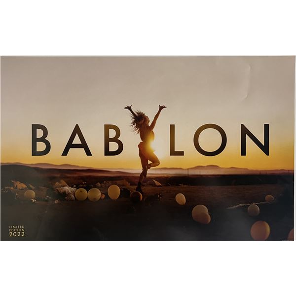 Babylon 2022 Limited Edition Promo poster