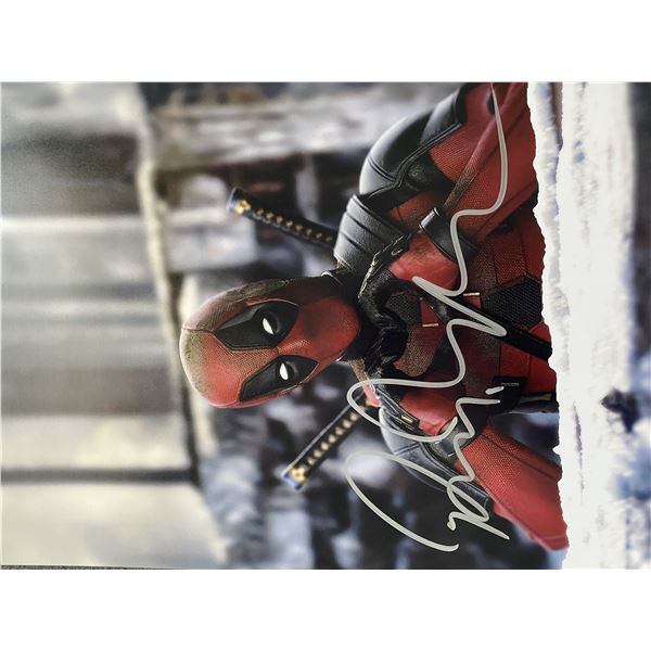 Deadpool Ryan Reynolds signed photo
