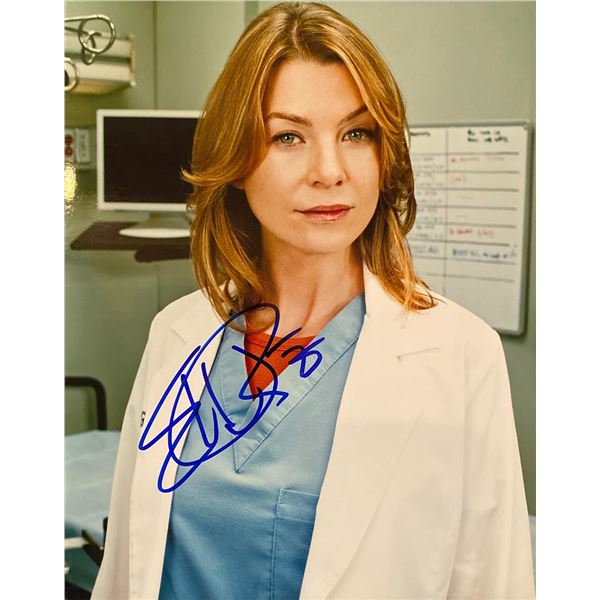 Grey's Anatomy Ellen Pompeo signed photo