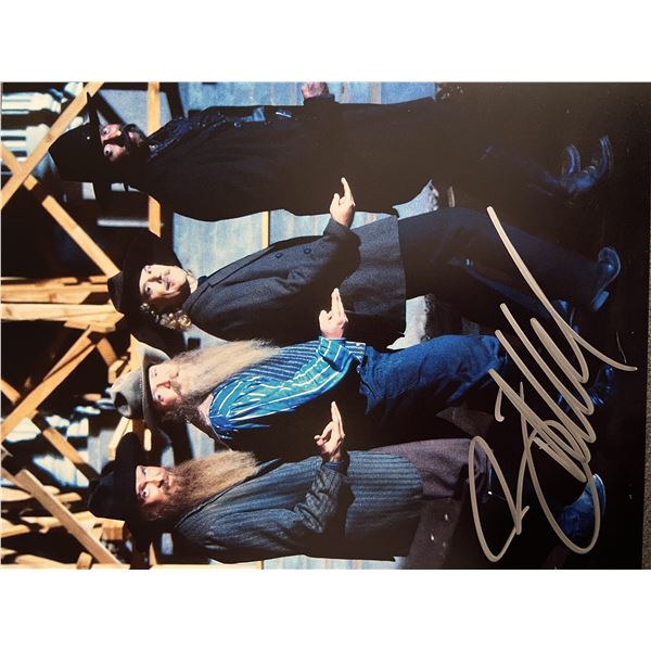 ZZ Top Dusty Hill signed photo