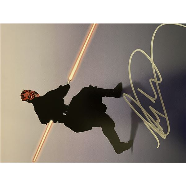Star Wars Ray Park signed movie photo