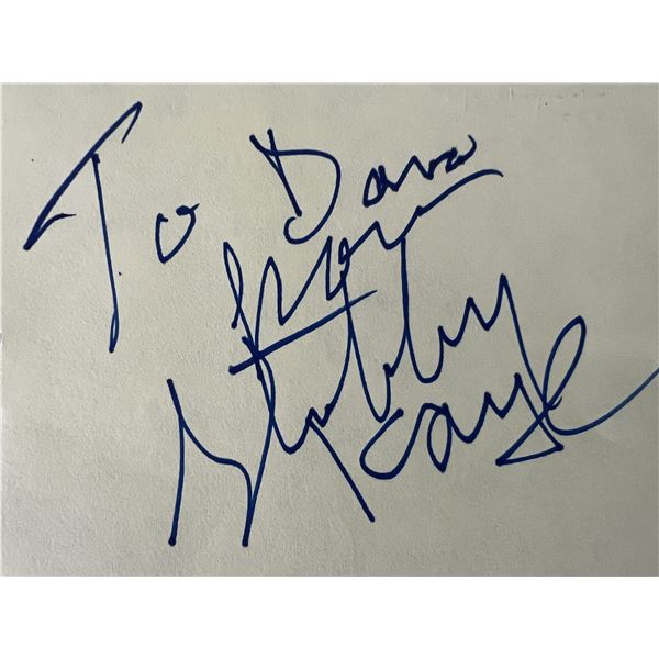 Guys and Dolls Stubby Kaye autograph