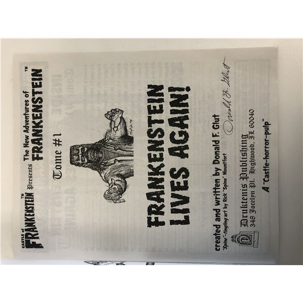 The New Adventures of Frankenstein Tome #1 Frankenstein Lives Again