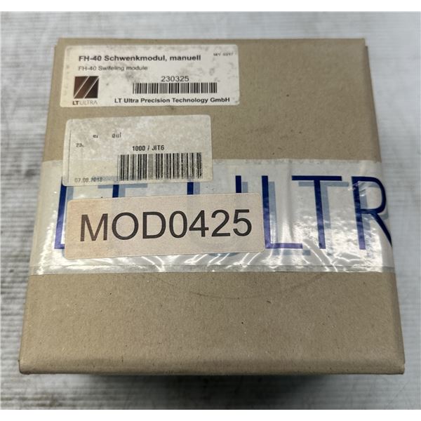 LT Ultra Precision #230325 FH-40 Swiveling Module