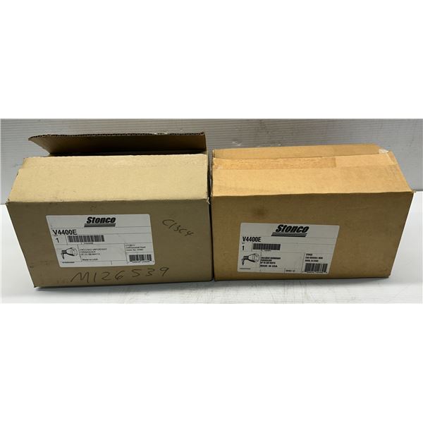 (2) Stonco #V4400E Enclosed Vaportight Holders