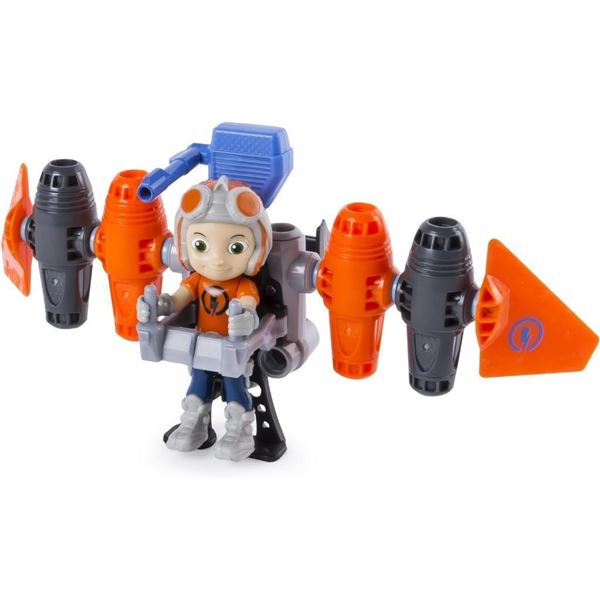 Nickelodeon Rusty Rivets Build Me Rivet System JET PACK Figure Set