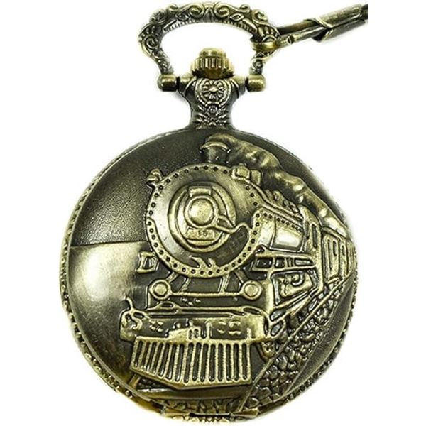 Laser Engraved Approved Railroad (RR Standard) Railway Grade Pocket Watch