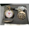 Image 2 : Laser Engraved Approved Railroad (RR Standard) Railway Grade Pocket Watch