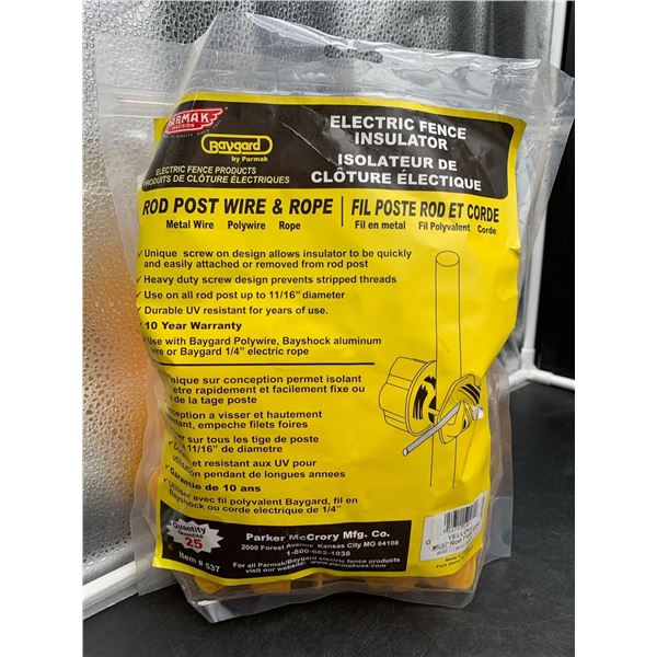 Parmak Precision Electric Fence Products-rod post metal wire