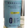 Image 3 : Wake Water Lemon Caffeinated Sparkling Water Beverage (12 x 355ml)