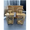 Image 1 : Nuptio Candle Lantern Decoration 2pk