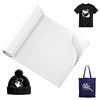 Image 1 : Sileelis Heat Transfer Vinyl Iron on Vinyl-White HTV Vinyl Roll, 12'' X 20'