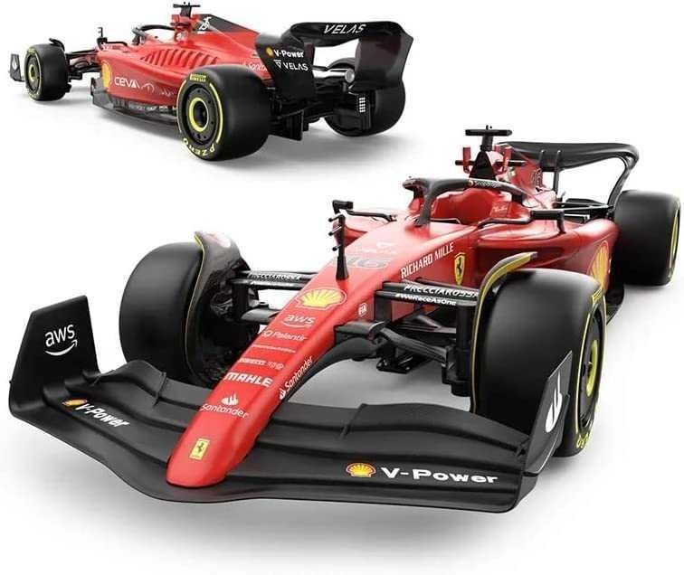 Shell Ferrari Remote Control Shell V-Power Ferrari F1-75 Bluetooth Remote Control Car with included ...