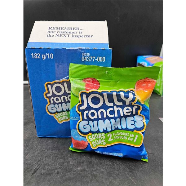Jolly Rancher Gummies Sours (10 x 182g)