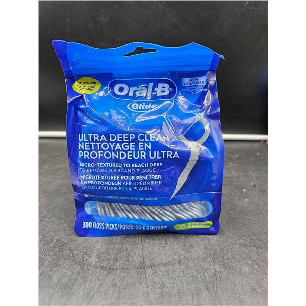 Oral B Glides Ultra Deep Clean Flossers (300 ct)