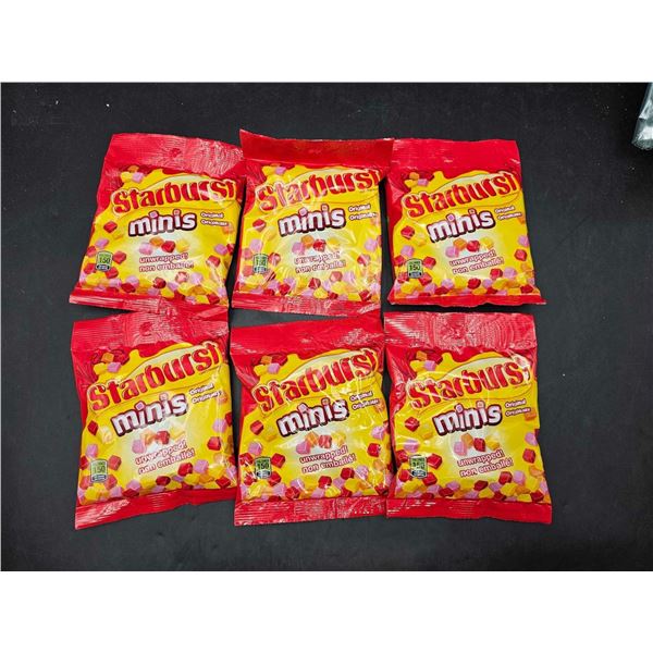 Starburst Minis Individually Wrapped Candy (6 x 191g)