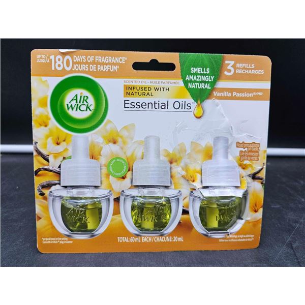 Air Wick Scented Oil-Vanilla Passion (3 x 60ml)