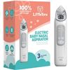 Image 1 : Baby Nasal Aspirator - Rechargeable Electric Nose Sucker Baby Nose Cleaner - Toddlers Booger Mucus S