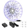 Image 1 : KYOEON 16.4ft LED Strip Lights, 300 LEDs Dimmable Hand Wave Activated Control Light Strip 12V LED Ri