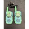 Image 1 : Walkie Talkies 2pcs-with flashlight, key lock, 10 rings